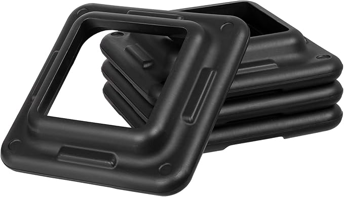 ZENY 43'' Exercise Aerobic Step Platform, Adjustable Fitness Stepper with 4 Stackable Risers, Aerobics Stepper Workout Stepper for Home Gym Cardio Strength & Training