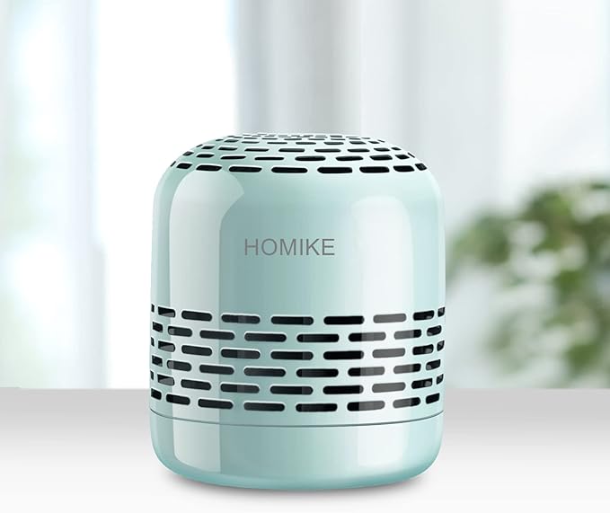 HOMIKE Refrigerator Deodorizer, Odor Eliminator,Last up to 10 Years for Car,Closet,Shoes Cabinet,Fridge and Freezer,Outperforms Baking Soda and Activated Carbon (Green)