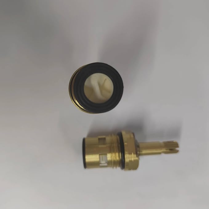 2 Packs Faucet Cartridge Compatible with American Standard 994053-0070A Bath & Kitchen Faucet Replacement Valve Cartridge, Brass
