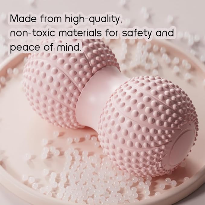 Peanut Massage Ball for Myofascial Release & Muscle Relaxation - Deep Tissue (Purple)