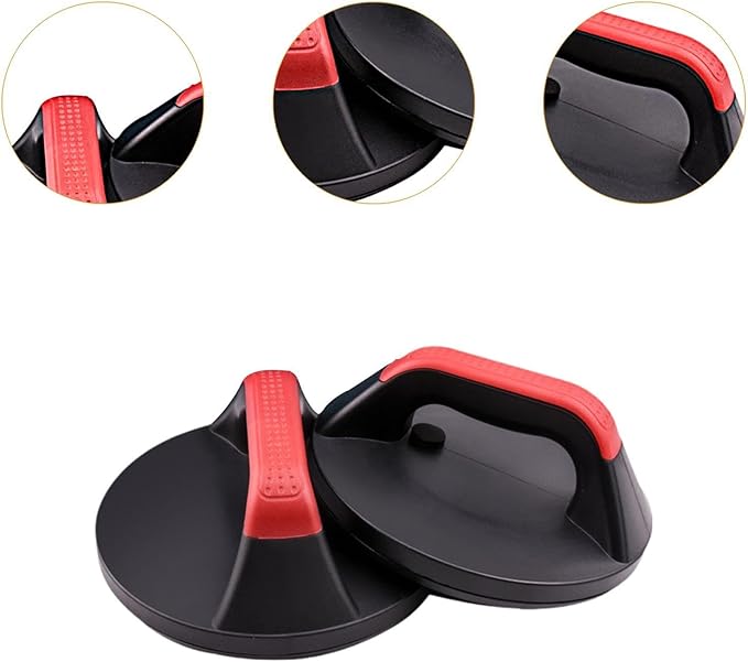 Generic 2 Pieces Pushup Stands Push Up Handles Portable Round Strength Training Equipment Pushup for Exercise Muscle Training