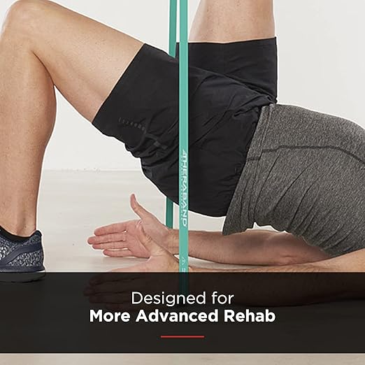 THERABAND High Resistance Band, Elastic Super Bands For Improving Flexibility, Injury Rehab, & Full Body Workouts, Heavy Duty Stretch Bands For Powerlifting, Medium, Green, 25 Lbs. Resistance