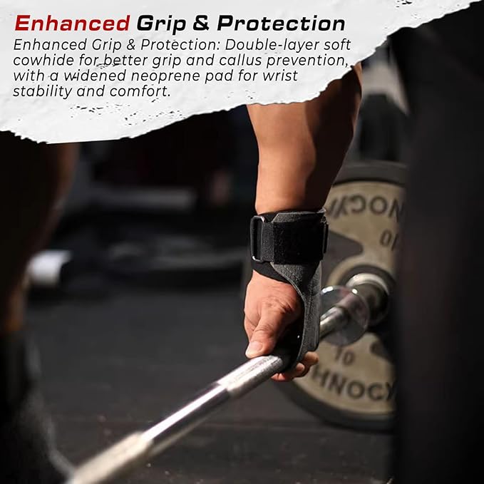 LARA STAR Weight Lifting Wrist Straps for Maximum Grip Support,Lifting Strap for Weightlifting, Gym Grips Hook for Deadlifts, Powerlifting, Heavy Shrug Women/Men