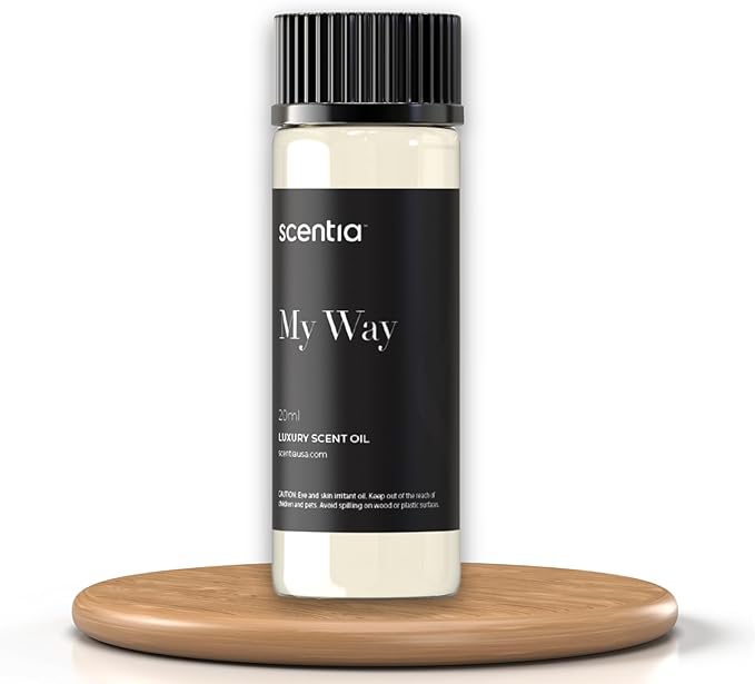 Scentia My Way Hotel Diffuser Oil Inspired by The 1 Hotel Miami Beach - 20 ml 0.67 fl oz - Fragrance Oil Blend Sandalwood, Cedar & Lemon Notes for Aromatherapy Diffusers and Humidifiers