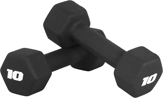 CAP Barbell Neoprene Dumbbell Weights Pairs & Sets | Multiple Colors