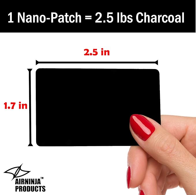 Fridge Deodorizer - Natural Refrigerator Deodorizer Odor Eliminator - Beats Baking Soda and Bamboo Charcoal Air Purifying Bags - Activated Carbon Odor Absorber for Fridge & Freezer (2 pk)