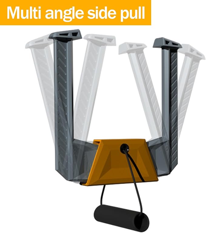 Portable Pull Up Bar - Adjustable Doorway Home Gym with 330lbs Capacity - No Screw Installation for Workout Anywhere - Lightweight Travel Fitness Equipment