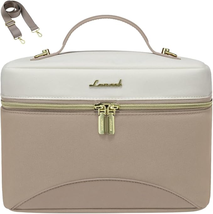 LOVEVOOK Lunch Box for Women,Adult Insulated Lunch Bag for Women,Leakproof Cooler Bag for Office Picnic Hiking Beach,Lunch Tote Bag with Adjustable Shoulder Strap