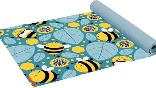 Antsy Pants Kids Yoga Mat - Yoga Mat for Kids, Yoga Mats for Home Workout, Travel Yoga Mat, Yoga Mat Non Slip, 60” x 24”, 3mm Free of Toxic Phthalates