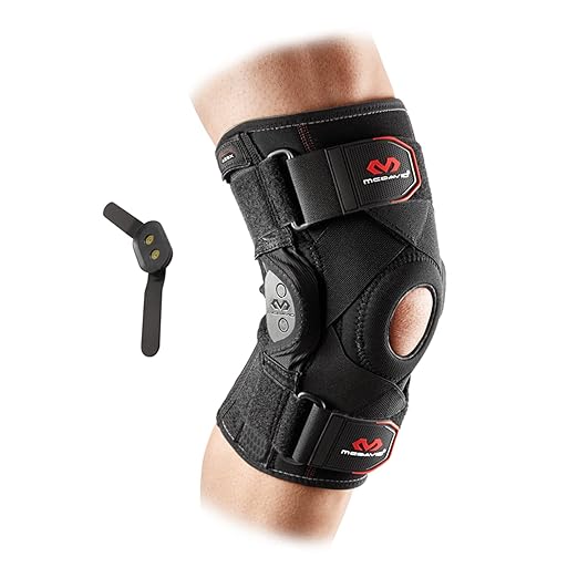 Mcdavid - 429X - Meniscus and Ligament Knee Brace - Unisex adult - Knee supports - Prevents injury and relieves pain - Secure fit - Crossfit knee braces - (429X)