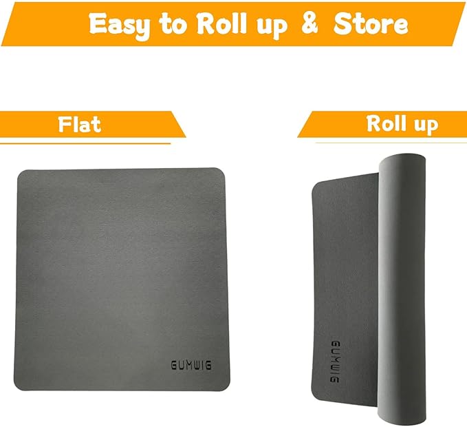 Under Desk Elliptical Equipment Mat, Electric Leg Foot Exerciser Machine Mat while Sitting for Seniors, Anti-slip and Lightweight Ellipse Rubber Matt to Protect Concrete