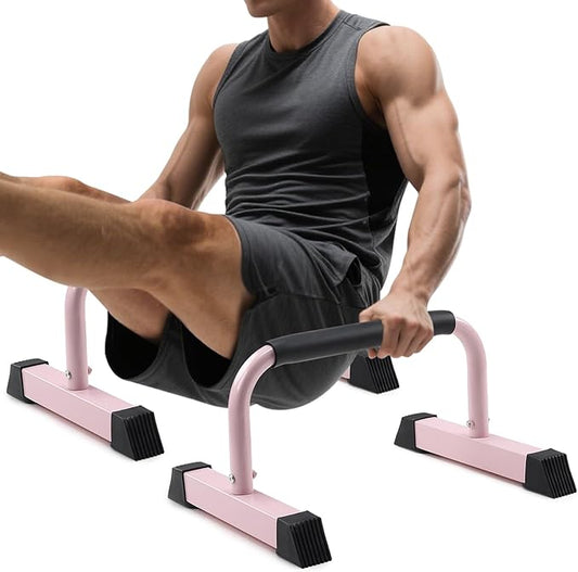 Push Up Bar, 700 LBS Potable Dip Bar with EVA Handle for Home GYM Gymnastics Calisthenics Equipment Apartment Courtyard Balcony Exercise Fitness Upper Body Arm Back Man Woman Kid