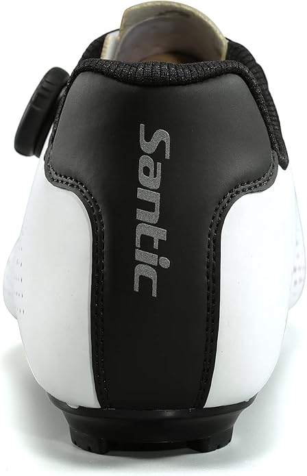 Santic Men's Cycling Shoes Road Cycling Riding Shoes Road Bike Shoes with Buckle- Roadway New
