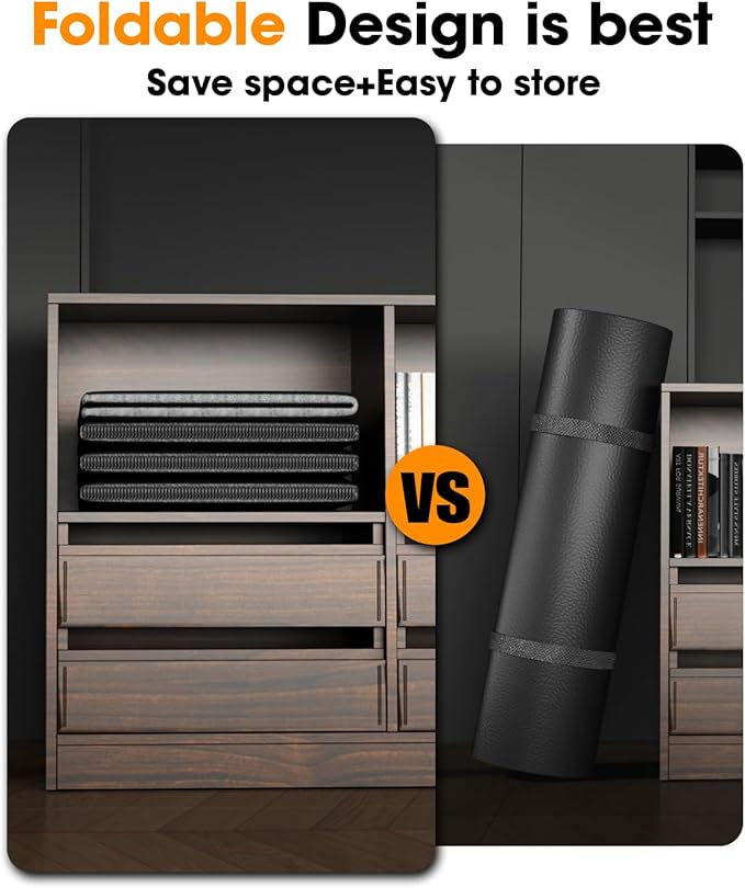 Walking Pad Mat for Carpet Floor, 68"x24", Exercise Equipment Mats for Home Gym Workout, 1/4",1/3" Thick, Noise Shock Absorption, Treadmill Mat for Hardwood Floors (71" L x 32" W x 0.2" Th)