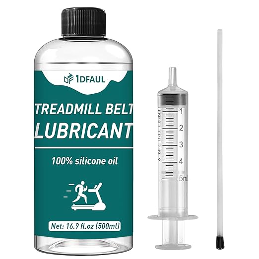 500ml Treadmill Oil Belt Lubricant, Silicone Treadmill Lubricant for Belt High Temperature Resistance, Reduces Friction, Noise & Wear, Suitable for Various Treadmills Models