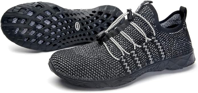 DLGJPA Men's Lightweight Quick Drying Aqua Water Shoes Athletic Sport Walking Shoes