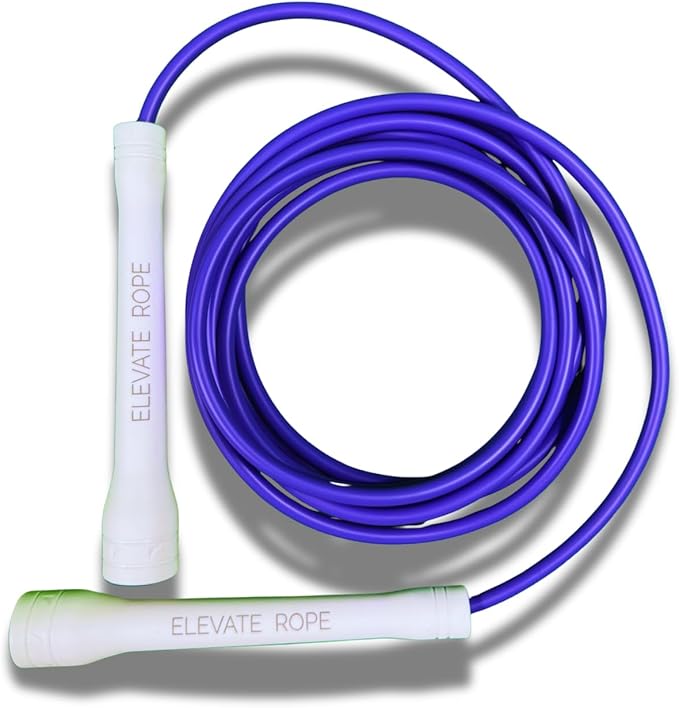 Professional Speed Rope - 3m Adjustable Skipping rope, 5mm PVC with Nylon Core for Cardio, Double Unders & Crossfit - Durable Jump Rope Used for Indoor/Outdoor Training.