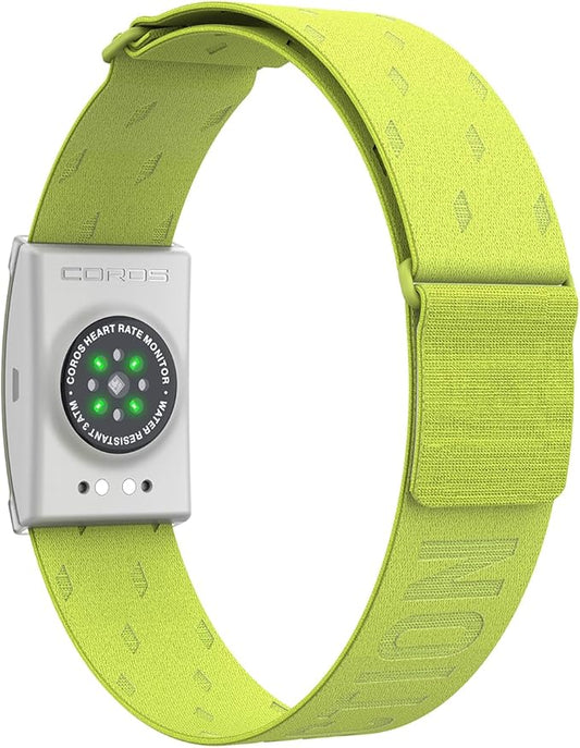 COROS Heart Rate Monitor, Comfort, Easy to wear, Auto-wear Detection, Advanced Sensor, Precise Data, Bluetooth, 38 Hours Battery Life, Connects up to 3 Devices at Once, for Run and Bike