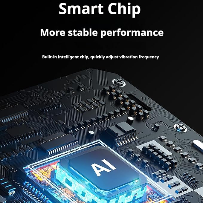 Chevaroo 4 Heads Massager, Chevaroo Horse Massager, Interchangeable Heads for Customized Massage, Portable USB Charging Massager, Quiet Design for Horses and Riders (White)