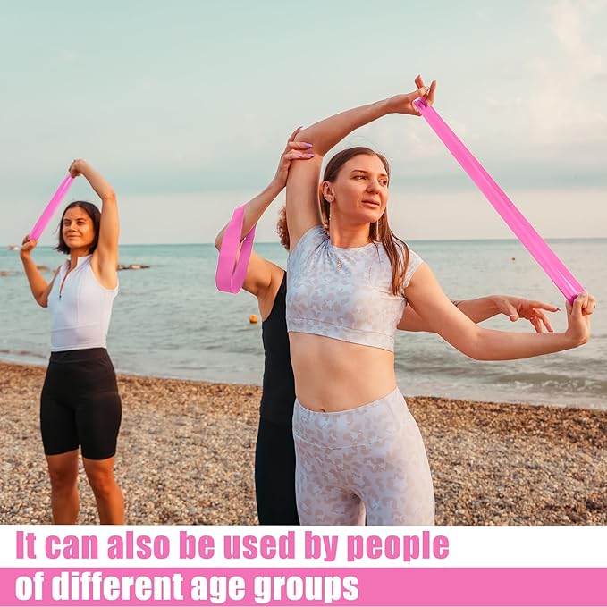 DEEKIN 20 Pcs Resistance Bands Resistance Loop Exercise Bands Exercise Equipment Elastic Drap Ring for Women and Men Home Fitness, Gym, Yoga