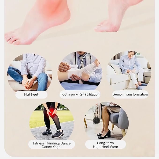 Cork Balance Board - Non-Slip Rocker for Plantar Fasciitis Relief & Ankle Strengthening | Balance Trainer for Seniors, Athletes & Yoga Enthusiasts (Portable Home Gym Equipment)