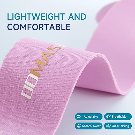 Pickleball Wrist Brace Support for Tennis, Ultra Thin Elastic Wrist Wraps, Lightweight, Breathable and Skin Friendly (Violet/Right/One Size)