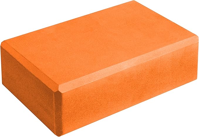 Hello Fit 3" Yoga Block, 10 Pack Bulk EVA Foam Yoga Blocks, Firm and Supportive Yoga Brick, Balance Foam for Stretching, Pilates, and Workout, 3" x 6" x 9"