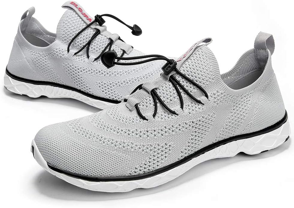 DLGJPA Men's Lightweight Quick Drying Aqua Water Shoes Athletic Sport Walking Shoes