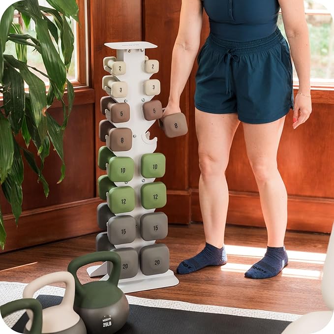 Dumbbell Racks, Space Saving Solution, Sturdy Cast Iron, Home Workout Storage, Heavy Weights Bearing, Home Strength Training