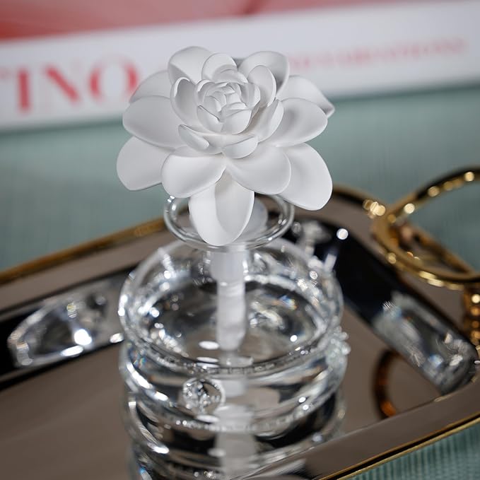 Zodax Mini Grand Casablanca Porcelain Diffuser, Casablanca Lily