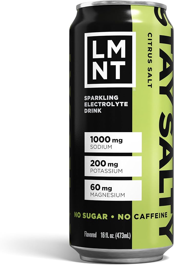 Drink LMNT Sparkling Electrolyte Drink - Citrus Salt | 12-Count