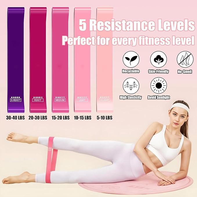 Pilates Kit Pilates Essentials Kit for Women 13 PCS Pilates Ring and Ball Set with Resistance Band,Adjustable Ankle Wrist Weights,Stretch Ring,Exercise Bands,Pilates Equipment for Home Workouts