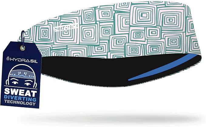 Hydra2 Headbands for Women & Men | Sweat Diverting, Hair Bands for Athletes, Gym, Cycling & Fitness | Flatweave