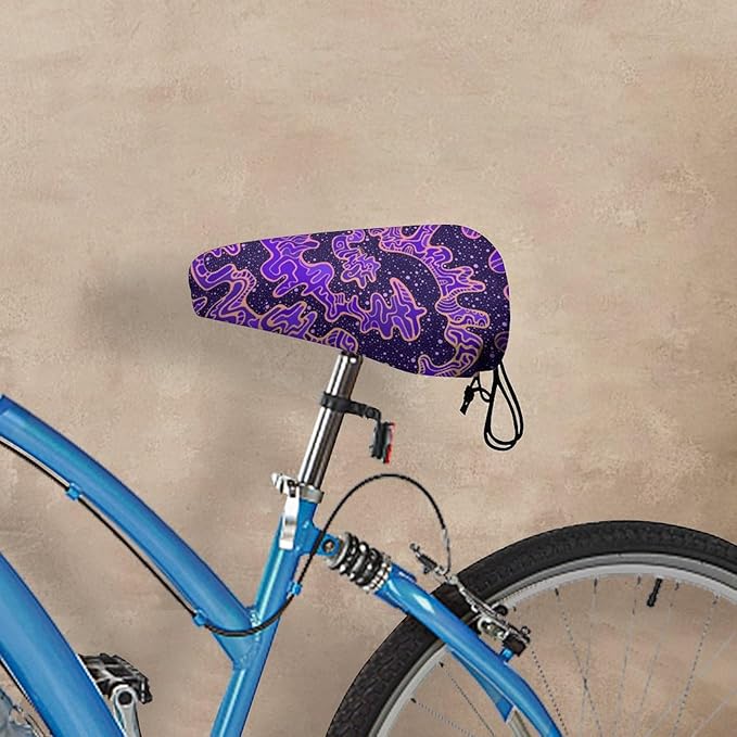 Waterproof Bike Seat Cover with Drawstring Waterproof Bike Seat Rain Cover Seat Protective Water Resistant Bicycle Saddle Rain Dust Cover