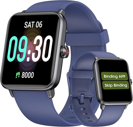 Pedometer Watch Senior Friendly No App/Phone Required, Waterproof Fitness Tracker Watch with Step Counter Calories/Sleep Tracker for Walking Running for Men Women