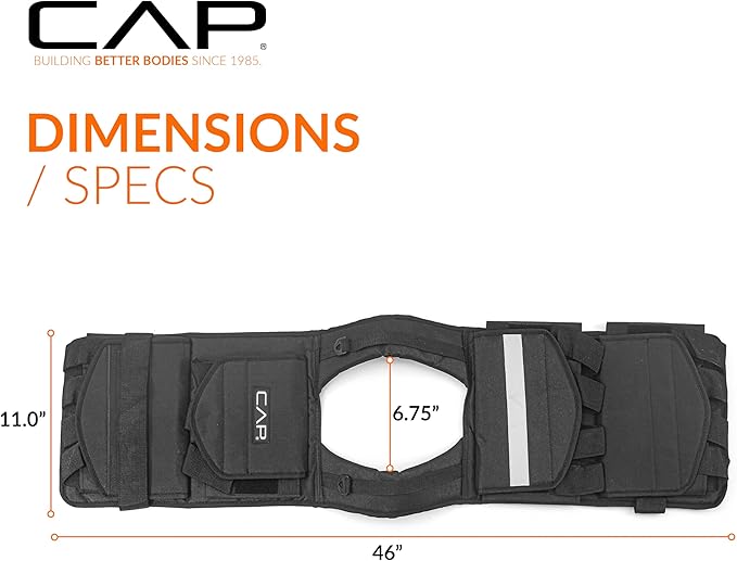 CAP Barbell Adjustable Weighted Vest | Various Sizes