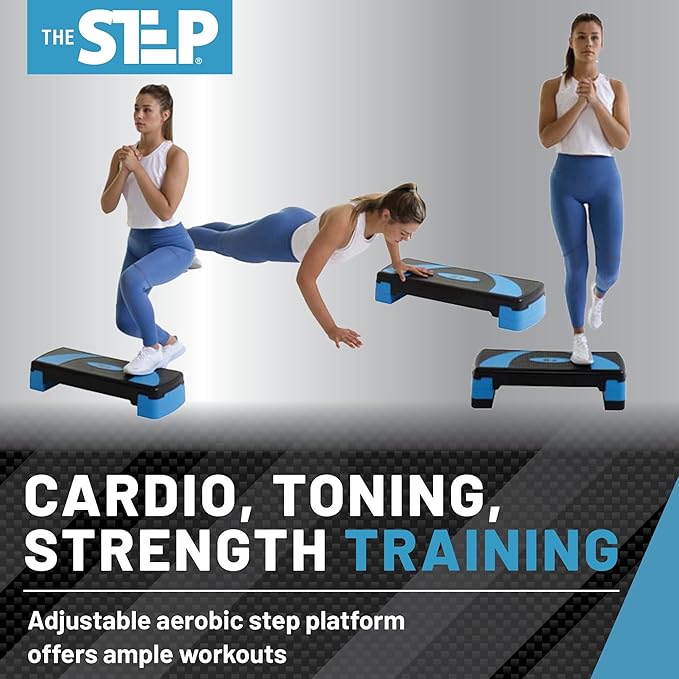The Step Aerobic Platforms for Home Workout Steppers for Exercise