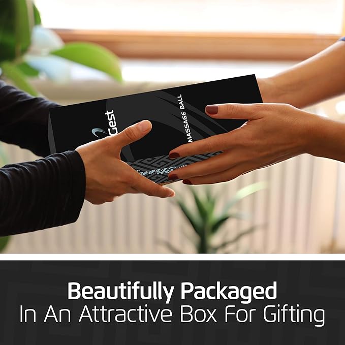 Logest 4-Piece Set Foot Massage Ball - for Trigger Point Therapy, Injury Rehabilitation & Deep Tissue Massage Balls - Prevent Stiffness & Improve Strength - Silicon with Nodules - Spike Ball