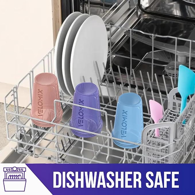 -6 PACK- 20 OZ Protein Shaker Bottles for Protein Mixes, Shaker Cups for Protein Shakes, Small Shaker Bottle Pack, Shaker Cup, Shakers for protein Shakes (Pastel Shades - 6 Pack)