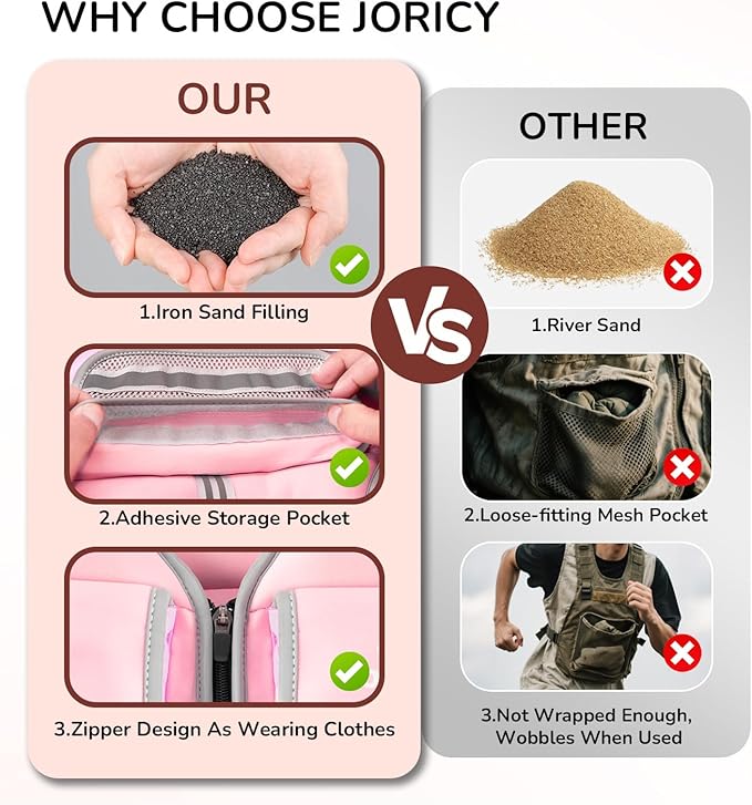 Adjustable Weighted Vest Woman 5-12lb/9-16lb/17-24lb/23-30lb Weight Vest with Reflective Stripe, Zipper Rucking Running Vests for Women Men Workout Walking Strength Training Weight Loss Fitness Weightlifting