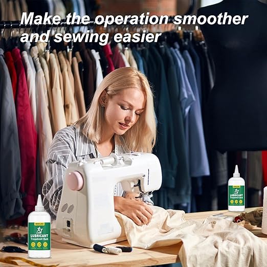 Treadmill Lubricant for Belt, Treadmill Lube, Treadmill Oil with Hard Application Tubes & Oil Absorption Cloth and Precision Screw Caps, Suitable for Nearly All Type of Treadmills - 4 oz