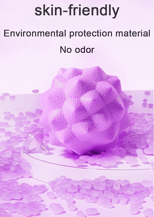 Massage Balls,Hand Massage Ball Body Acupressure Spiky Massage Balls,Foot Arch Trainer Plantar Fasciitis, Muscle Massager Ball Exercise