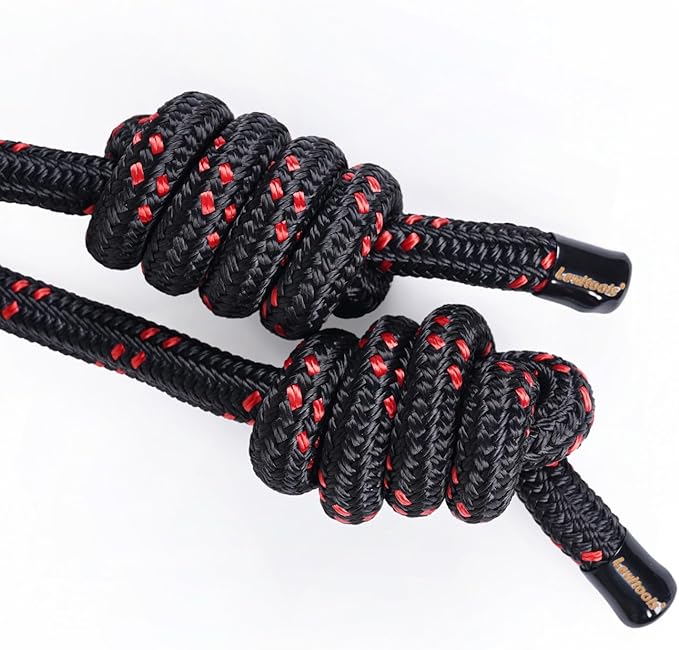 Flow Rope Exercise Jump Ropes for Home Gym Cardio Core Stability Body Coordination Weighted Jump Rope for Freestyle Skipping & Jumping Helps Upper Body Fitness for Boxing & HIIT Beginner