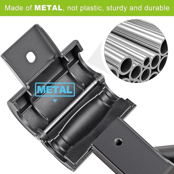 Kipika Kettlebell Handle Steel Converter Handle, Adjustable Dumbbell Grip Handle, Grip Handle Attachment for Dumbbells, High-Strength Steel Grip Handle for Home Gym Weight Lifting