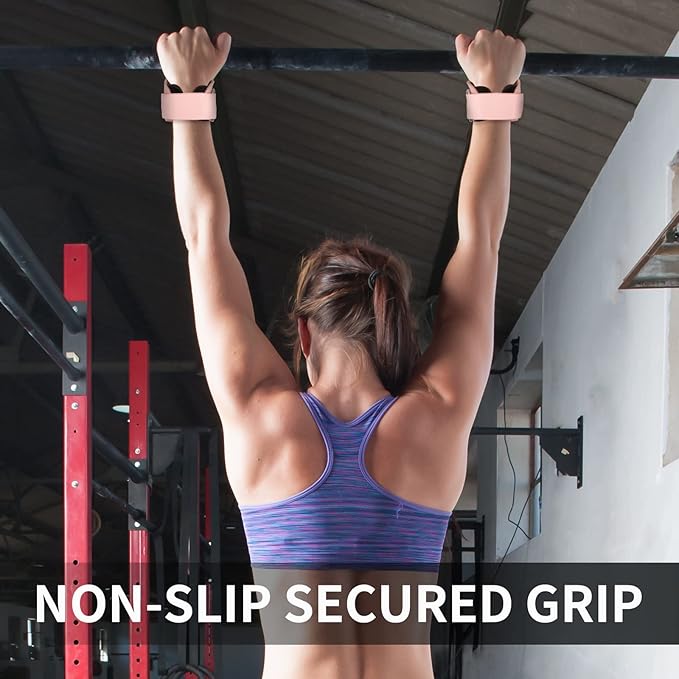 Adjustable Neoprene Padded Wrist straps for Weightlifting,Weight Lifting Straps Gym weight lifting wrist wraps,Gym Accessories for women for Men/Women(Pair)