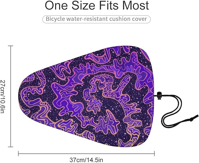 Waterproof Bike Seat Cover with Drawstring Waterproof Bike Seat Rain Cover Seat Protective Water Resistant Bicycle Saddle Rain Dust Cover