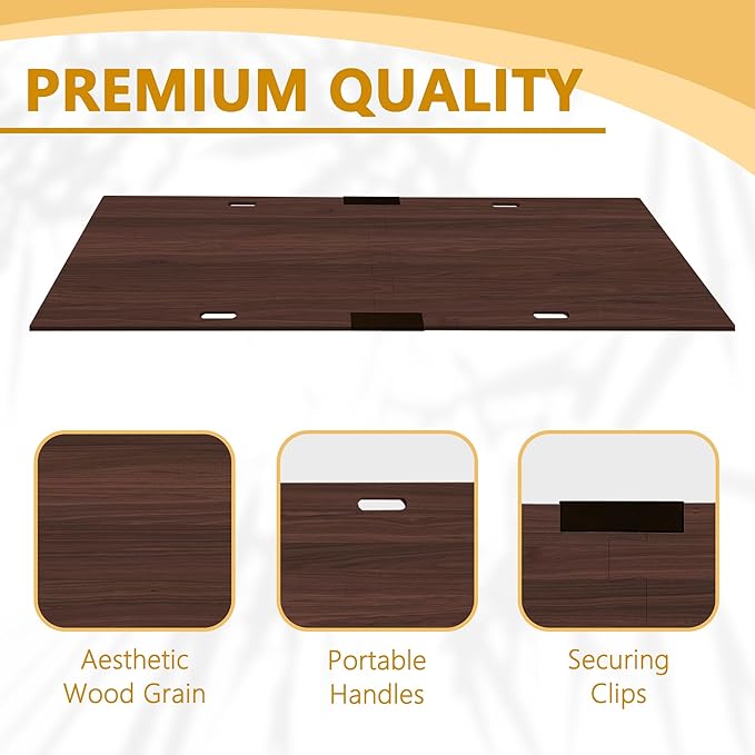 Yoga Mat Board for Carpet, Portable Yoga Mat Thick for Carpet, Grass, Uneven Surfaces, 75" x 24" Indoor/Outdoor Stability Base for Yoga, Pilates