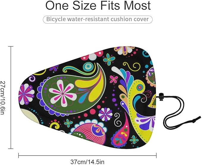 Waterproof Bike Seat Cover with Drawstring Waterproof Bike Seat Rain Cover Seat Protective Water Resistant Bicycle Saddle Rain Dust Cover