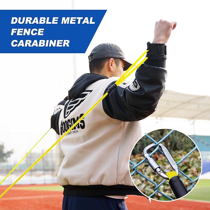 Resistance Bands for Pitchers, Baseball & Softball Training Equipment for Improving Arm Strength & Pitching Training, Baseball Pitching Bands for All Skill Levels