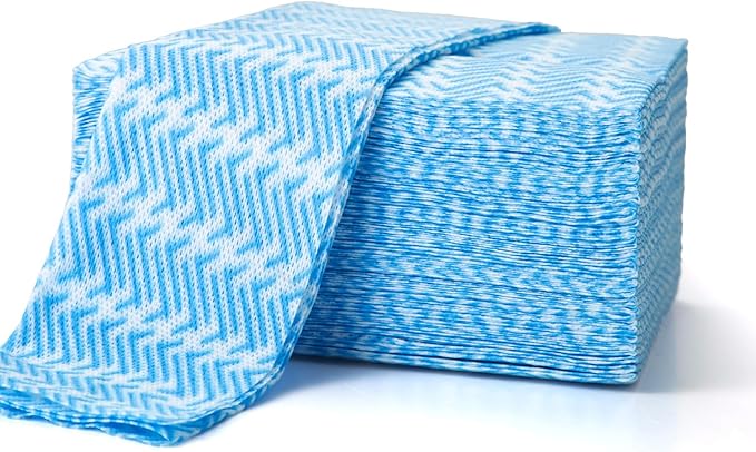 Disposable Cleaning Cloths Dry Handi Wipes Reusable Dish Cloths Multi Use Reusable Cleaning Towels,Machine Washable J Cloth,Heavy Duty Handy Wipes 13.7" X 15.7" 40 Count